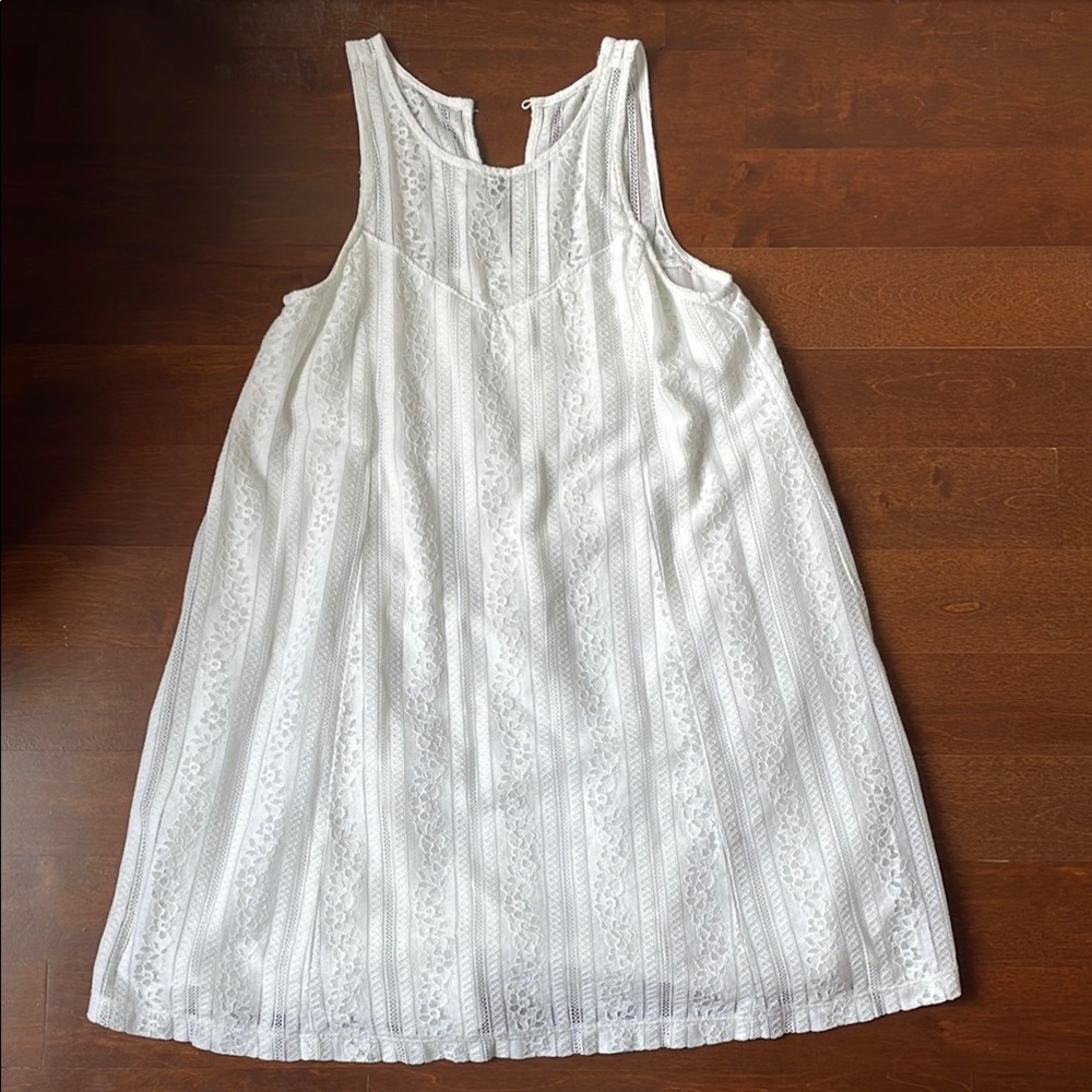 White Lace Kids Dress